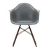 Cadeira de Braços em Plástico Eames DAW / Base Ácer Escuro